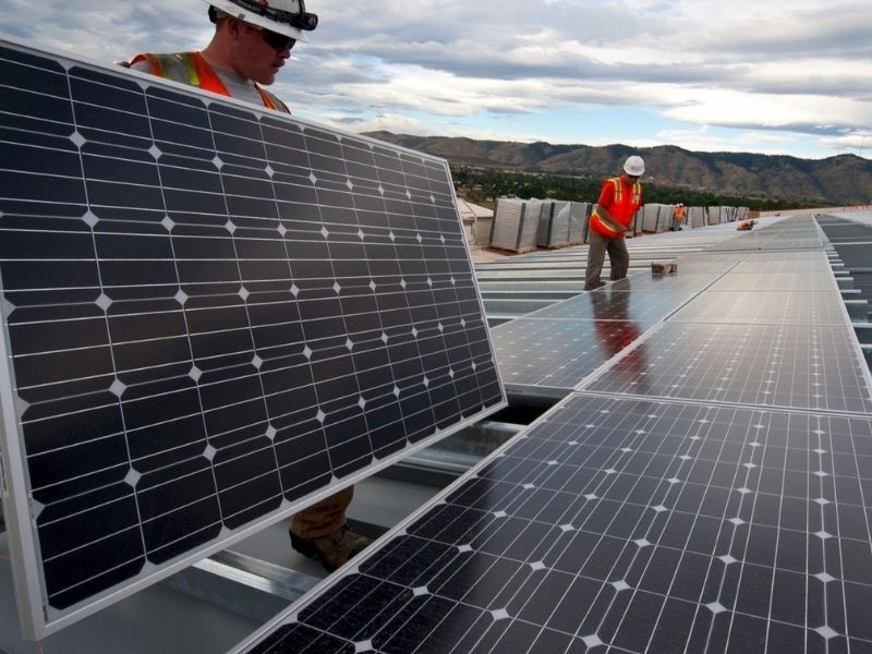 home solar panels